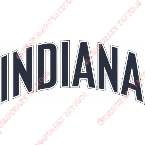 Indiana Pacers Customize Temporary Tattoos Stickers NO.1030